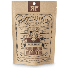 Righteous Felon Bourbon Franklin Beef Jerky 2oz